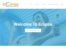 Tablet Screenshot of eclipsetanning.net